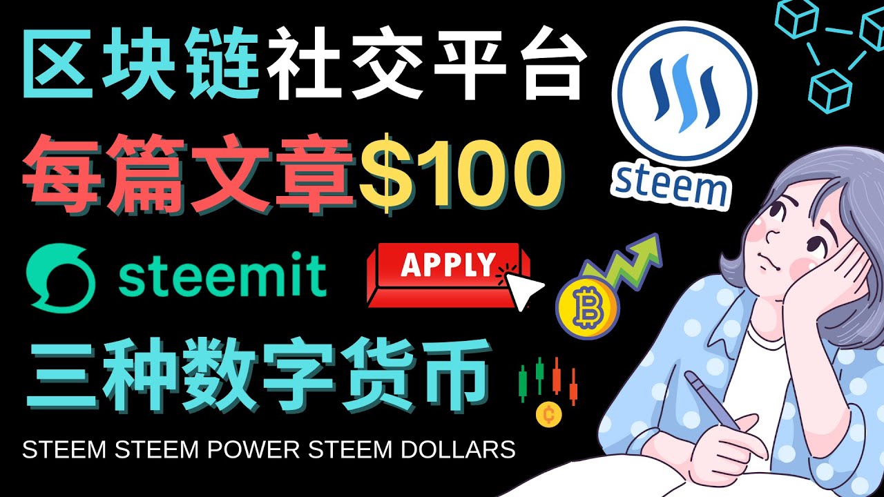 （4603期）区块链的社交媒体平台Steemit，每篇文章赚100美元 – 注册流程和盈利模式