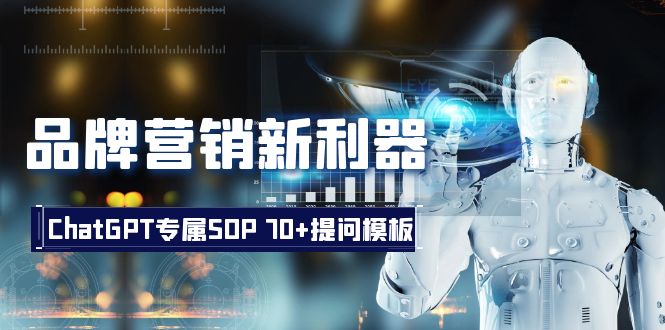 （8403期）品牌营销新利器：ChatGPT专属SOP，70+提问模板_80楼网创