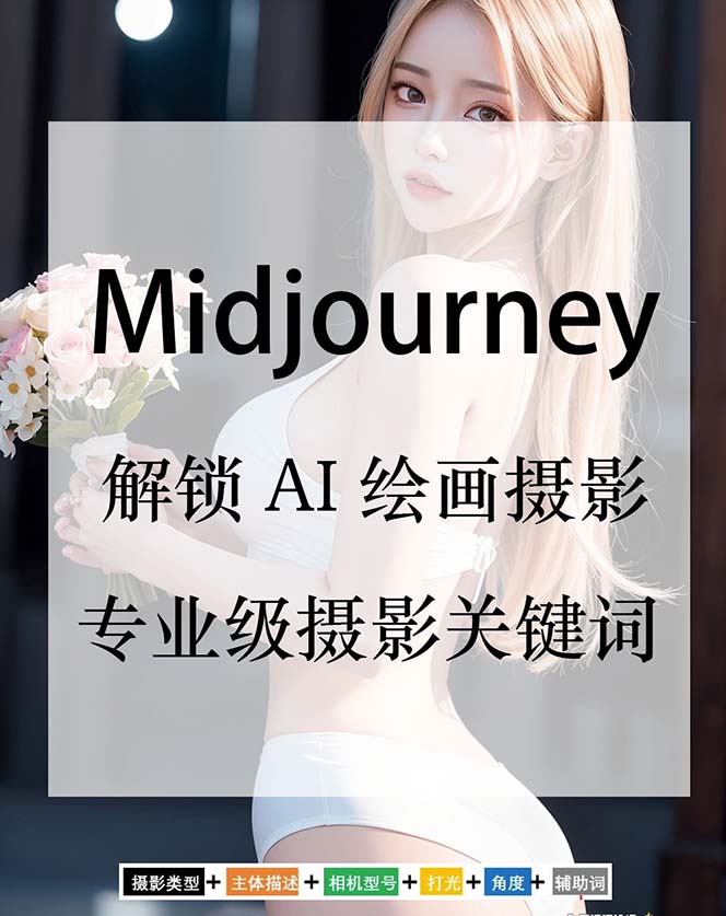 （8825期）Midjourney关键词-解锁AI绘画专业级人工智能摄影关键词表_80楼网创