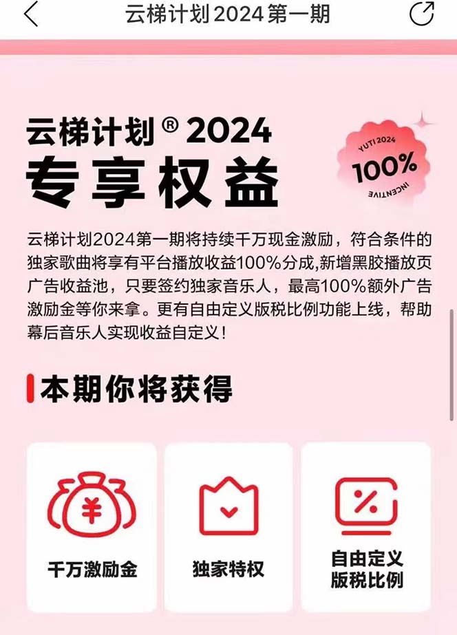 （10389期）2024网易云云梯计划 单机日300+ 无脑月入5000+_80楼网创