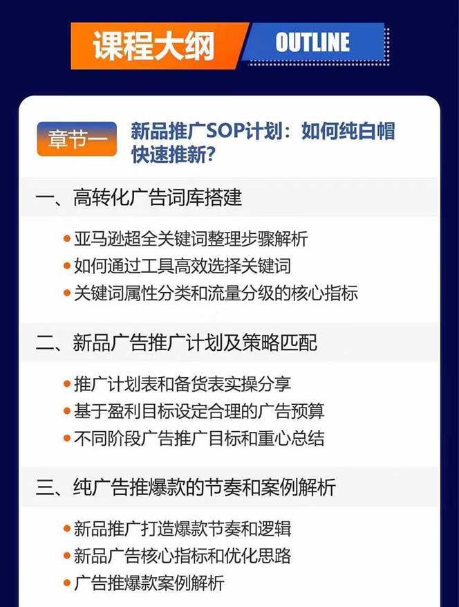 （11858期）亚马逊爆款广告训练营：掌握关键词库搭建方法，优化广告数据提升旺季销量