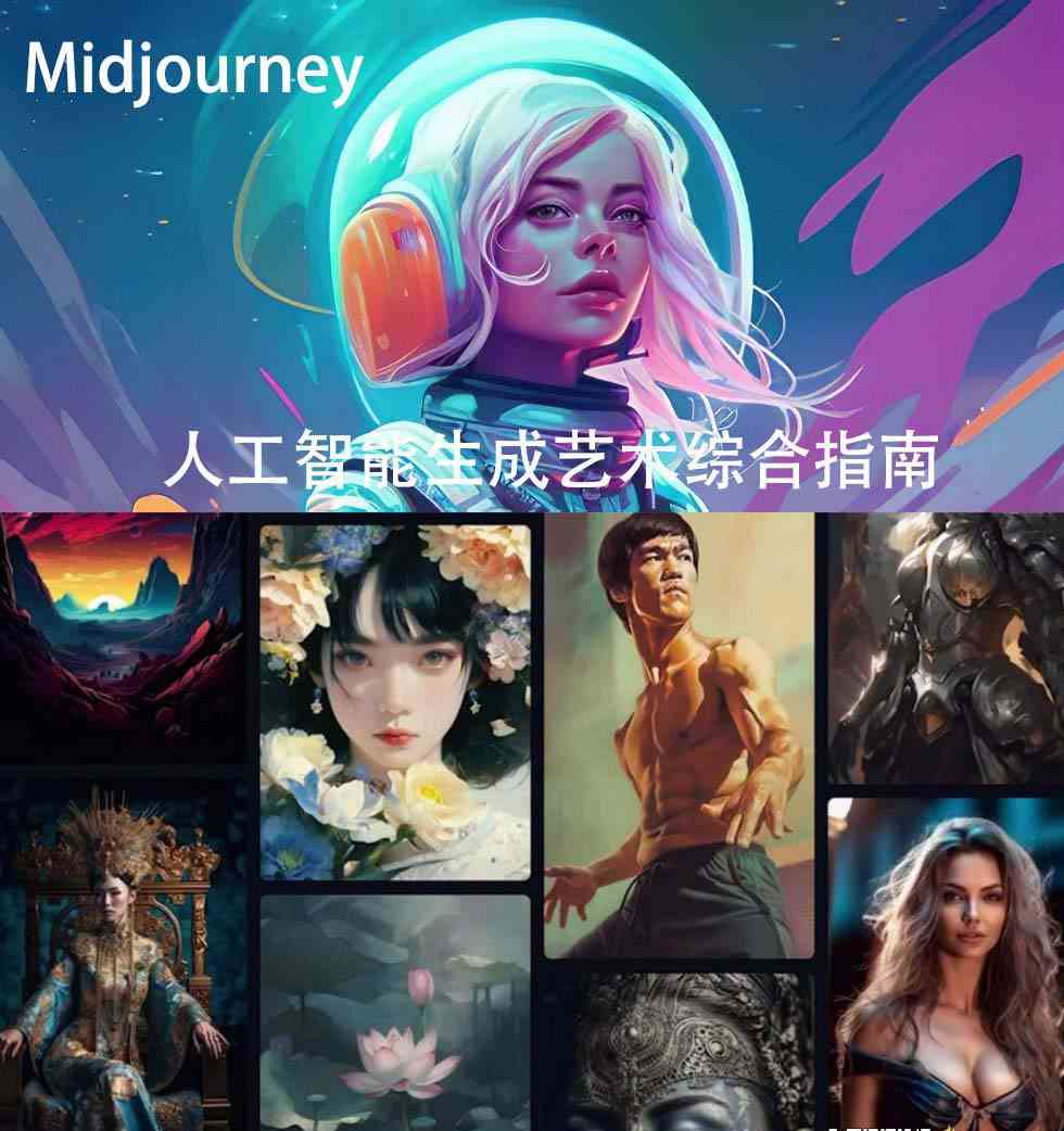 Midjourney及ChatGPT4人工智能生成艺术图像综合指南-9节课-中英字幕_80楼网创