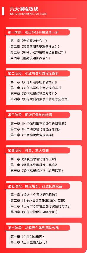 2023小红书电商火爆全网，新晋红利，风口项目，单店收益在3000-30000！