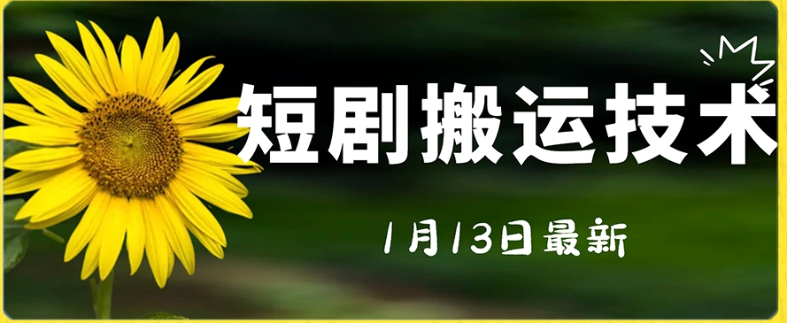 最新短剧搬运技术，电脑手机都可以操作，不限制机型_80楼网创