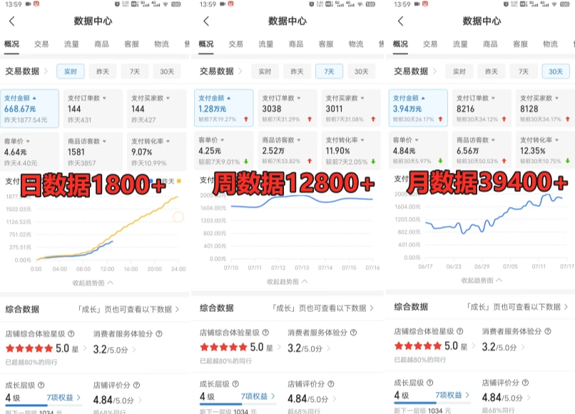 拼多多虚拟电商训练营月入30000+你也行，暴利稳定长久，副业首选_80楼网创