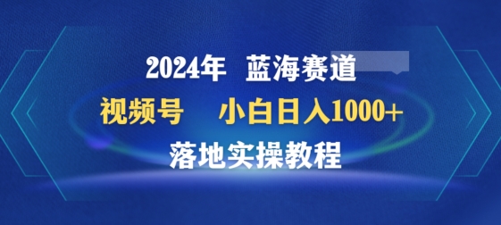 2024年视频号蓝海赛道百家讲坛，小白日入1000+，落地实操教程_80楼网创